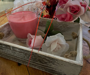 Rose Scented Candles